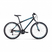 Велосипед 27,5" Forward Sporting 27,5 1.0 Черный/Бирюзовый 19-20 г