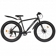 Велосипед 26" ACID F 660 D Black Flat/Dark Gray 2026