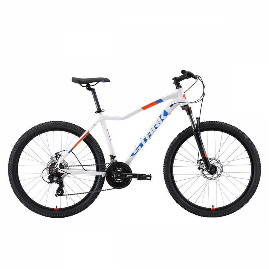 Велосипед Stark'19 Viva 26.2 D белый/голубой/оранжевый