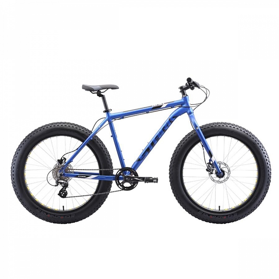 Велосипед Stark'20 Fat 26.2 HD голубой/черный/белый