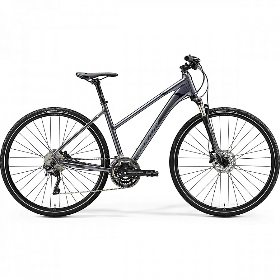 Велосипед Merida Crossway 500 Lady GlossyAnthracite/Black/Silver 2020