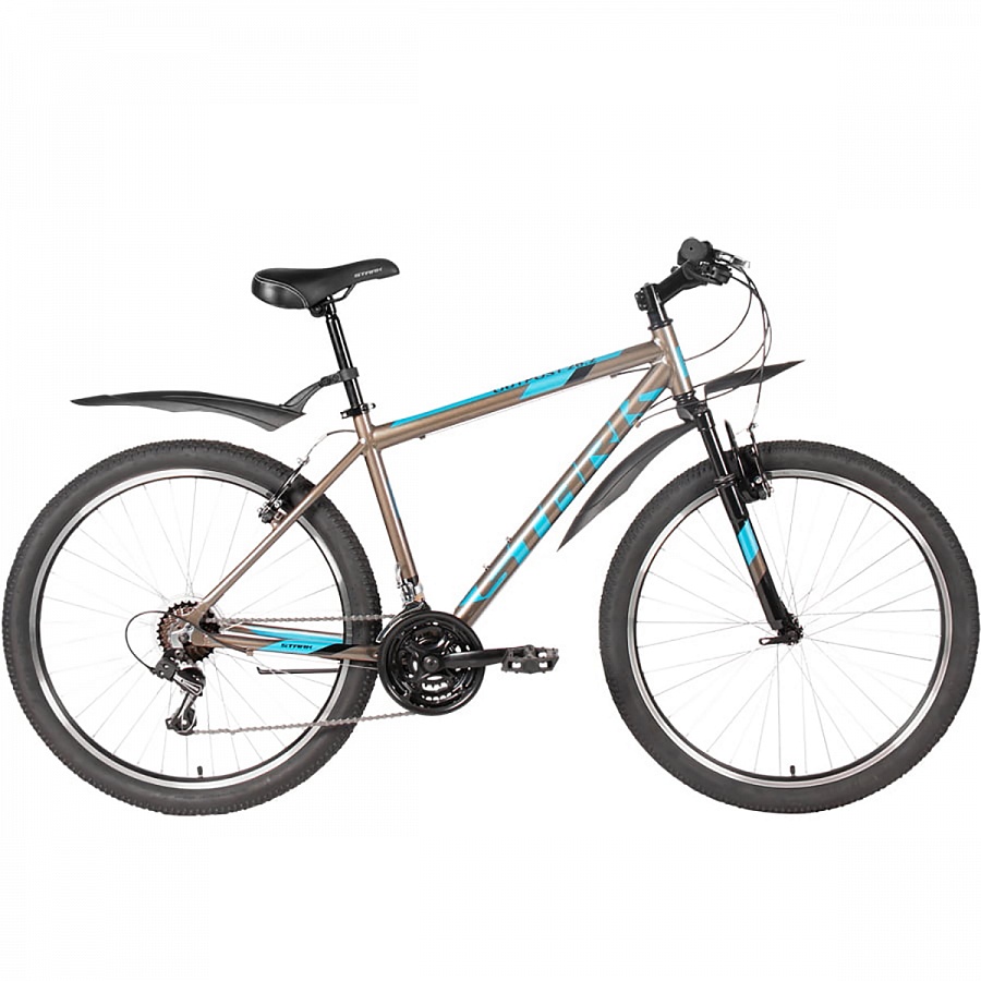 Велосипед Stark'20 Outpost 26.2 V коричневый/синий/черный