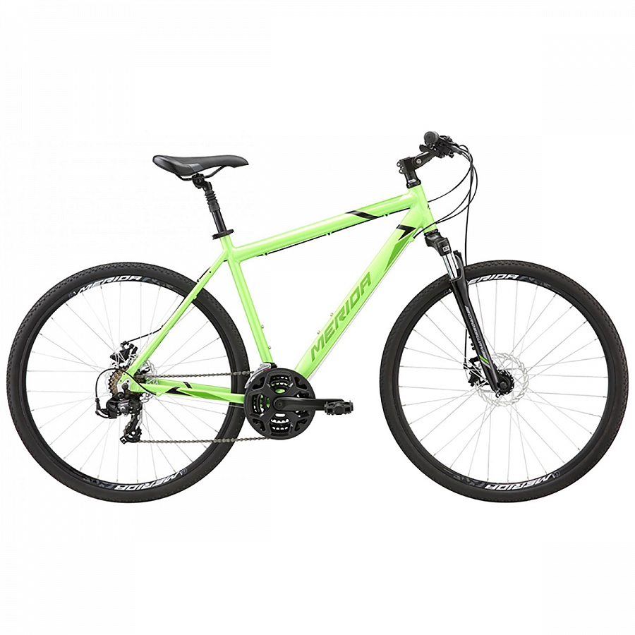 Велосипед Merida Crossway 10-MD SilkLiteGreen(Black/Green) 2020