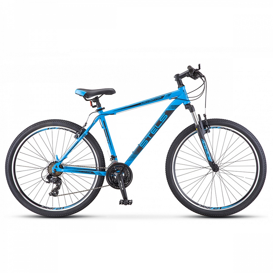 Велосипед Stels Navigator 700 V F010 Черный/синий 27.5Ø (LU092627)
