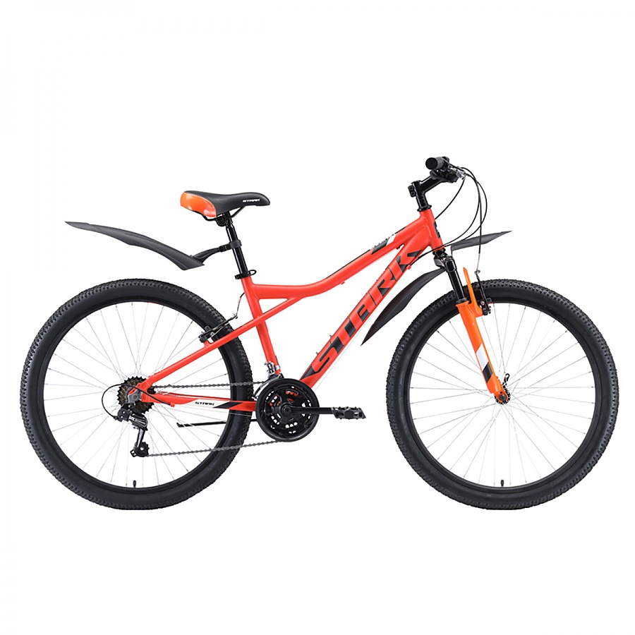 Велосипед Stark'20 Slash 26.1 V оранжевый/чёрный/белый