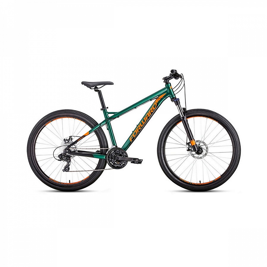 Велосипед 27,5" Forward Quardo 27,5 2.0 disc AL Зеленый Матовый 19-20 г