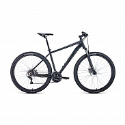 Велосипед 29" Forward Apache 29 2.2 disc AL Черный матовый/Черный 20-21 г