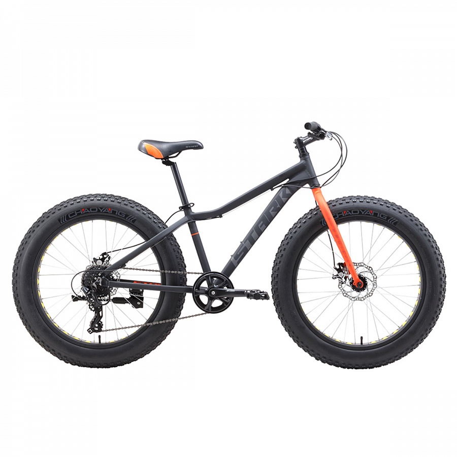 Велосипед Stark'19 Rocket Fat 24.2 D серый/оранжевый H000013805