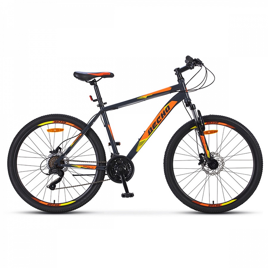 Велосипед 26" Десна 2610 D V010 Серый/оранжевый (LU093366)