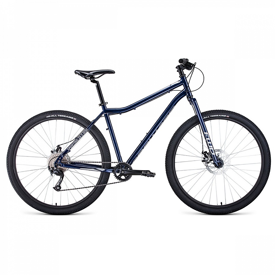 Велосипед 29" Forward Sporting 29 X disc Темно-синий/Черный 19-20 г