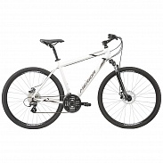 Велосипед Merida Crossway 15-MD GlossyWhite(Black/Grey) 2020