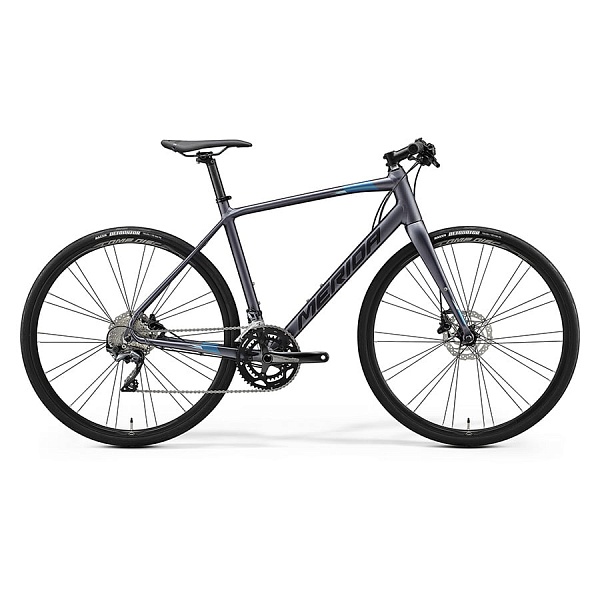 Велосипед Merida Speeder 500 MattAnthracite/Blue/Black 2021