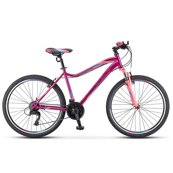 Велосипед Stels Miss-5000 V V050 Фиолетовый/Розовый (LU096326)