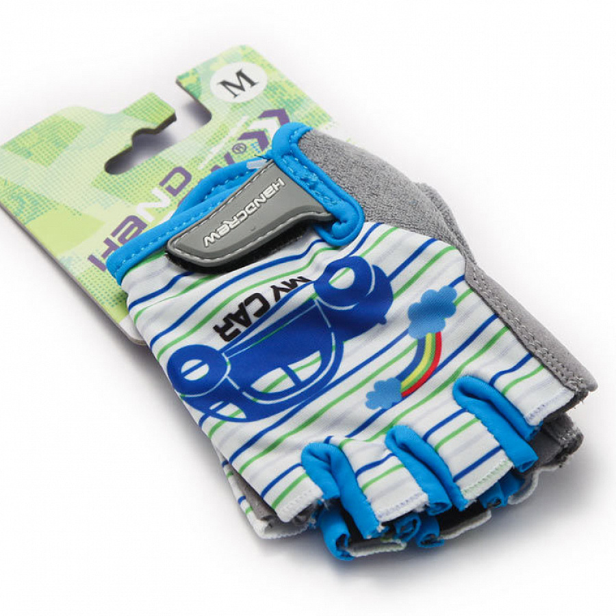 Велоперчатки kids Car Blue