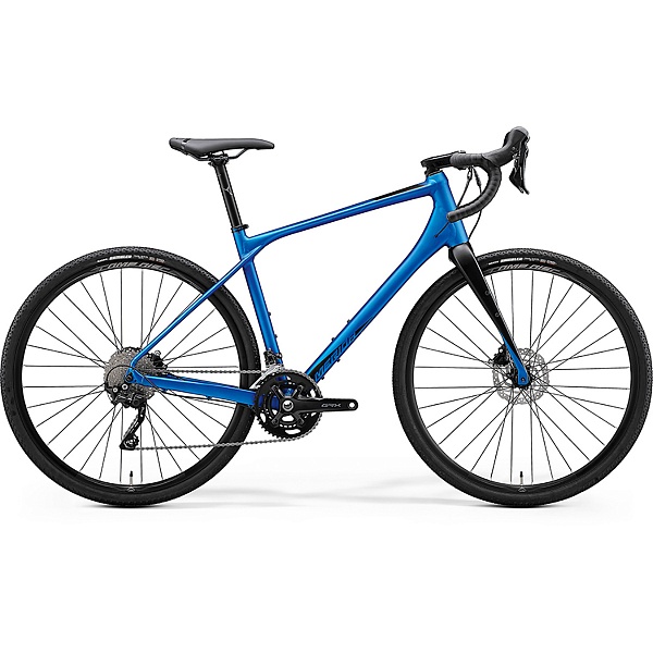 Велосипед Merida Silex 400 MattMediumBlue/Blue 2020