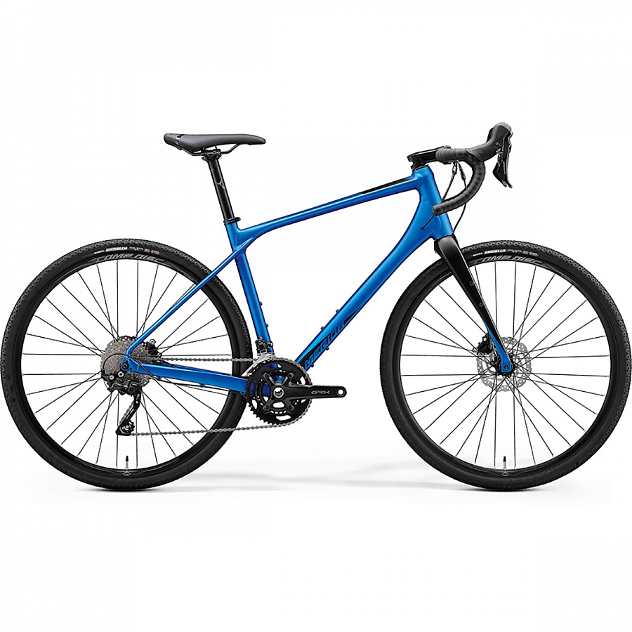 Велосипед Merida Silex 400 MattMediumBlue/Blue 2020