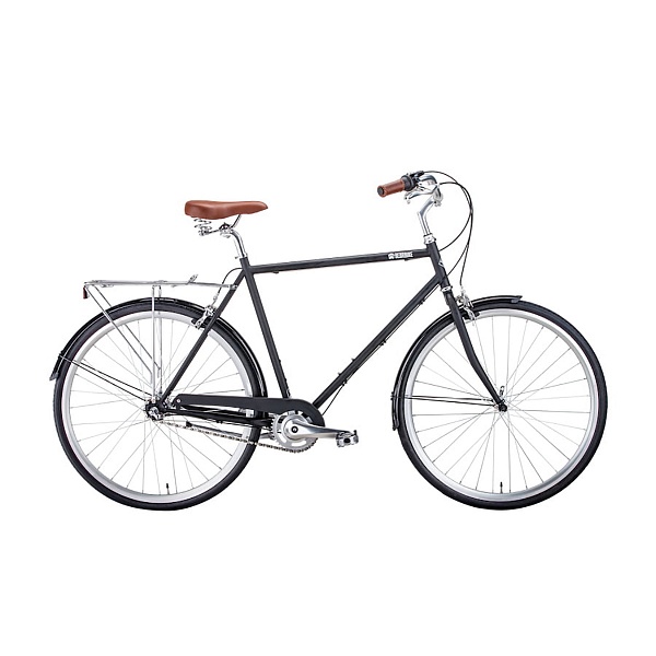 Велосипед 28" Bear Bike London Черный Матовый 3 ск 19-20 г