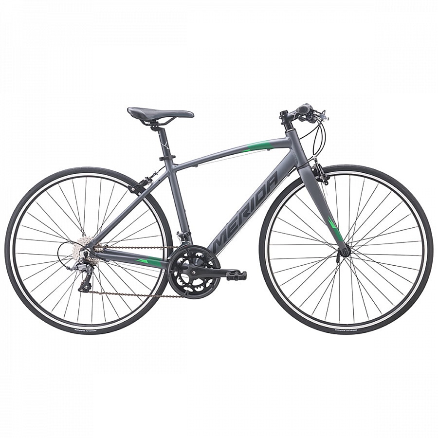 Велосипед Merida Speeder MattAntracite/Black/Green 2020