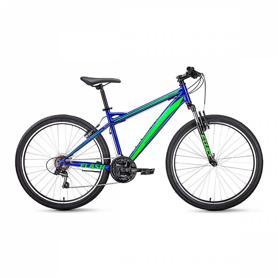 Велосипед 26" Forward Flash 26 1.0 Синий/Светло-зеленый 19-20 г