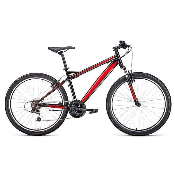 Велосипед 26" Forward Flash 26 1.0 Черный/Красный 20-21 г