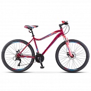 Велосипед Stels Miss-5000 MD V020 Вишнёвый/Розовый (LU096322)