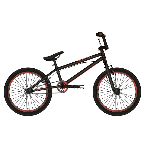 Велосипед Stark'19 Madness BMX 1 20" чёрный/красный H000015811