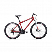 Велосипед 27,5" Forward Sporting 27,5 3.0 disc Темно-красный/Серый 19-20 г