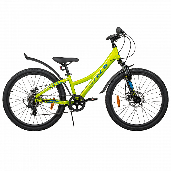 Велосипед Stels Turbo 24" 430 MD Зеленый 2026 (EP-00009370)