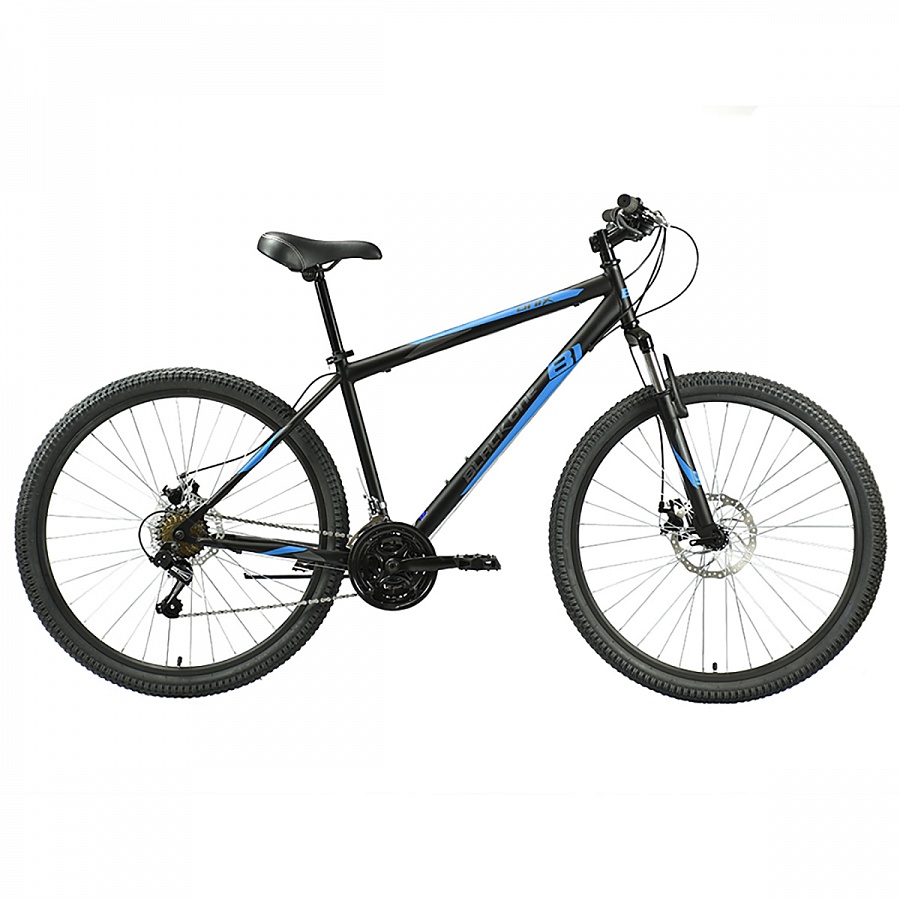 Велосипед Black One Onix 27.5 D чёрный/синий/серый 2020-2021