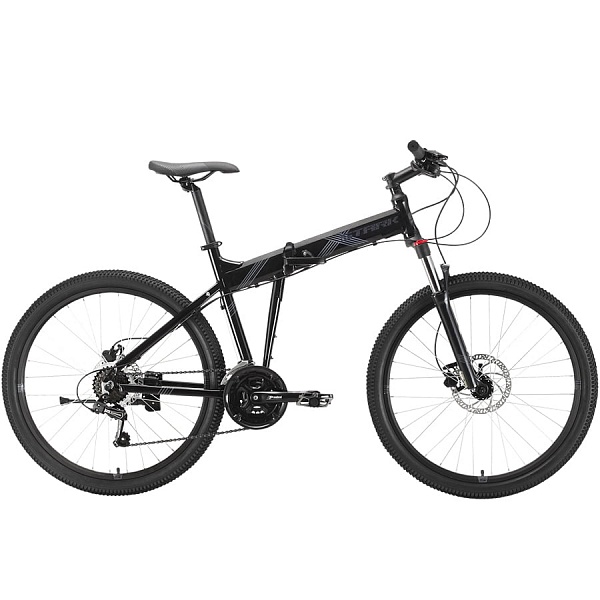 Велосипед Stark'21 Cobra 26.2 HD чёрный/серый