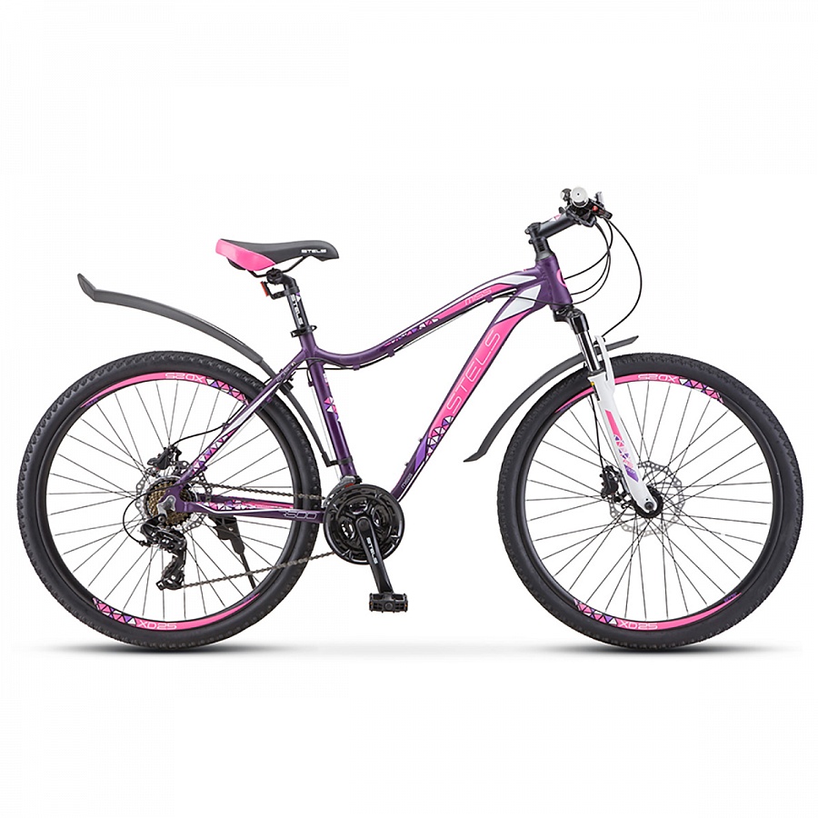 Велосипед Stels Miss-7500 D V010 Темно-пурпурный 27,5Ø (LU093845)