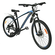 Велосипед Stels Navigator 750 MD V010  Антрацитовый/Синий 27.5? (LU094358)