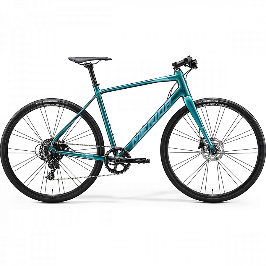 Велосипед Merida Speeder Limited GlossyGreen-Blue/Teal 2020