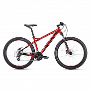 Велосипед 27,5" Forward Quardo 27,5 3.0 disc AL Красный 19-20 г