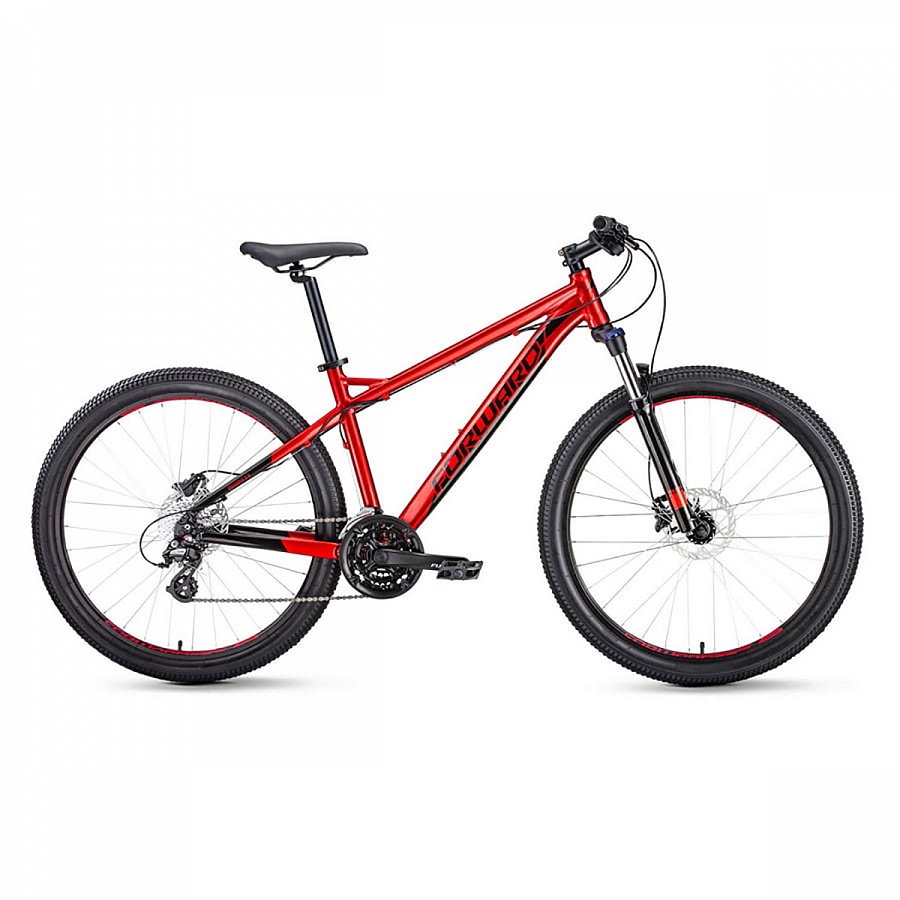 Велосипед 27,5" Forward Quardo 27,5 3.0 disc AL Красный 19-20 г