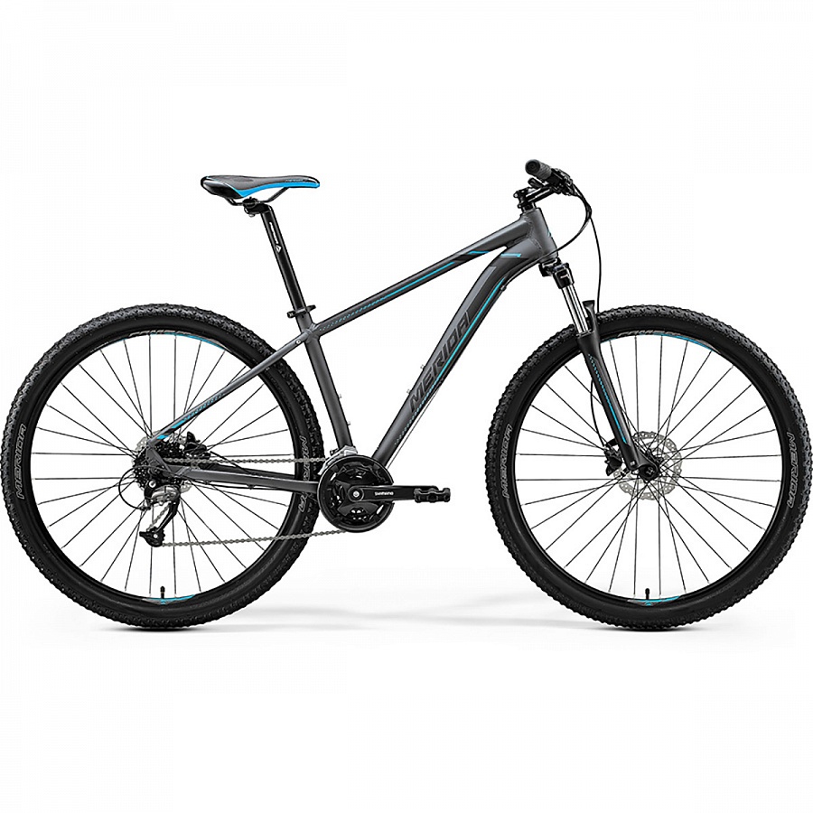 Велосипед Merida Big.Nine 40-D MattDarkSilver/Blue/Black 2020