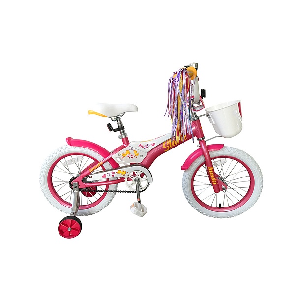 Велосипед Stark'19 Tanuki 16 Girl розовый/белый H000013671