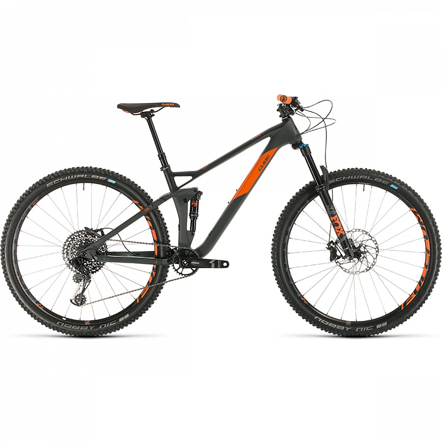 Велосипед CUBE STEREO 120 HPC TM 29Ø (grey´n´orange) 2020