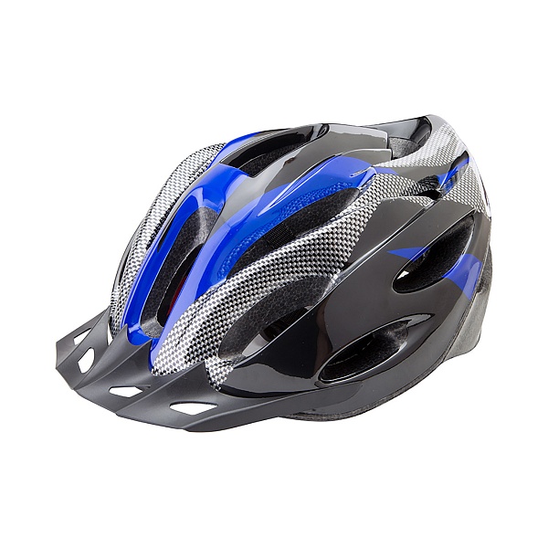 Шлем защитный FSD-HL021 (out-mold) L (58-60 см) чёрно-синий/600122
