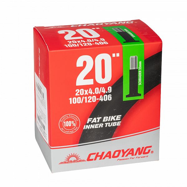 Велокамера 20" Chao Yang 20х4,0 AV (Fat Bike)/650066