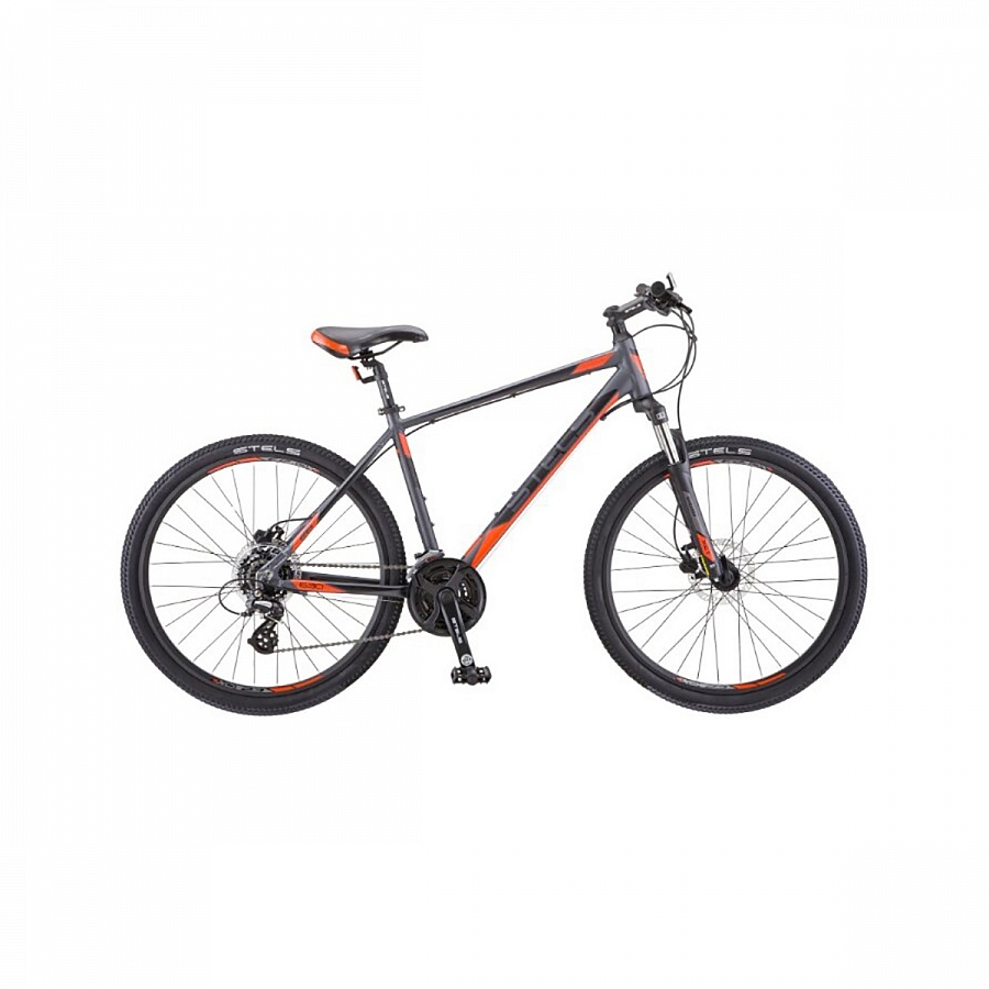 Велосипед Stels Navigator 630 D K010 Антрацитовый/Красный (LU092651)