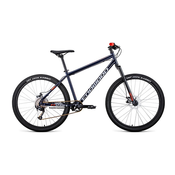 Велосипед 27,5" Forward Sporting 27,5 X disc Темно-синий/Красный 20-21 г