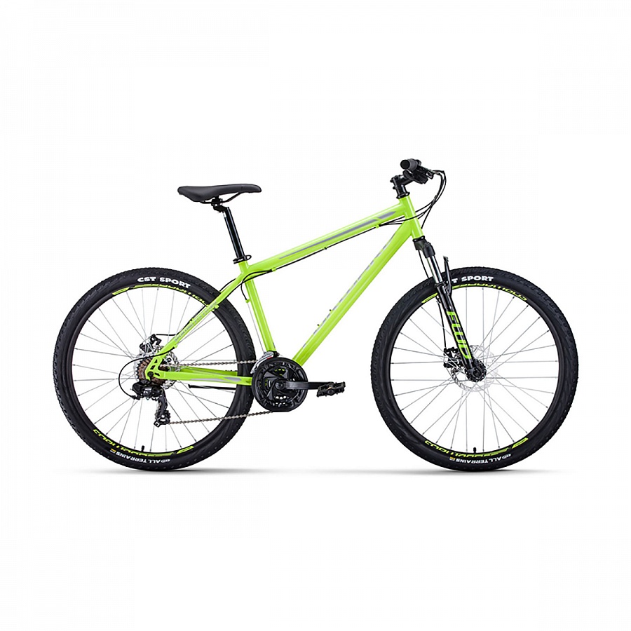 Велосипед 27,5" Forward Sporting 27,5 2.0 disc Светло-зеленый/Серый 19-20 г