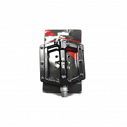 Педали STG B233, алюм,ось 9/16, пром. подшип.платформа с шип,черн X88793