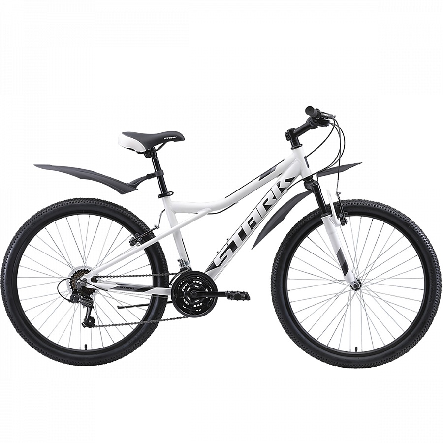 Велосипед Stark'20 Slash 26.2 V белый/черный/серый