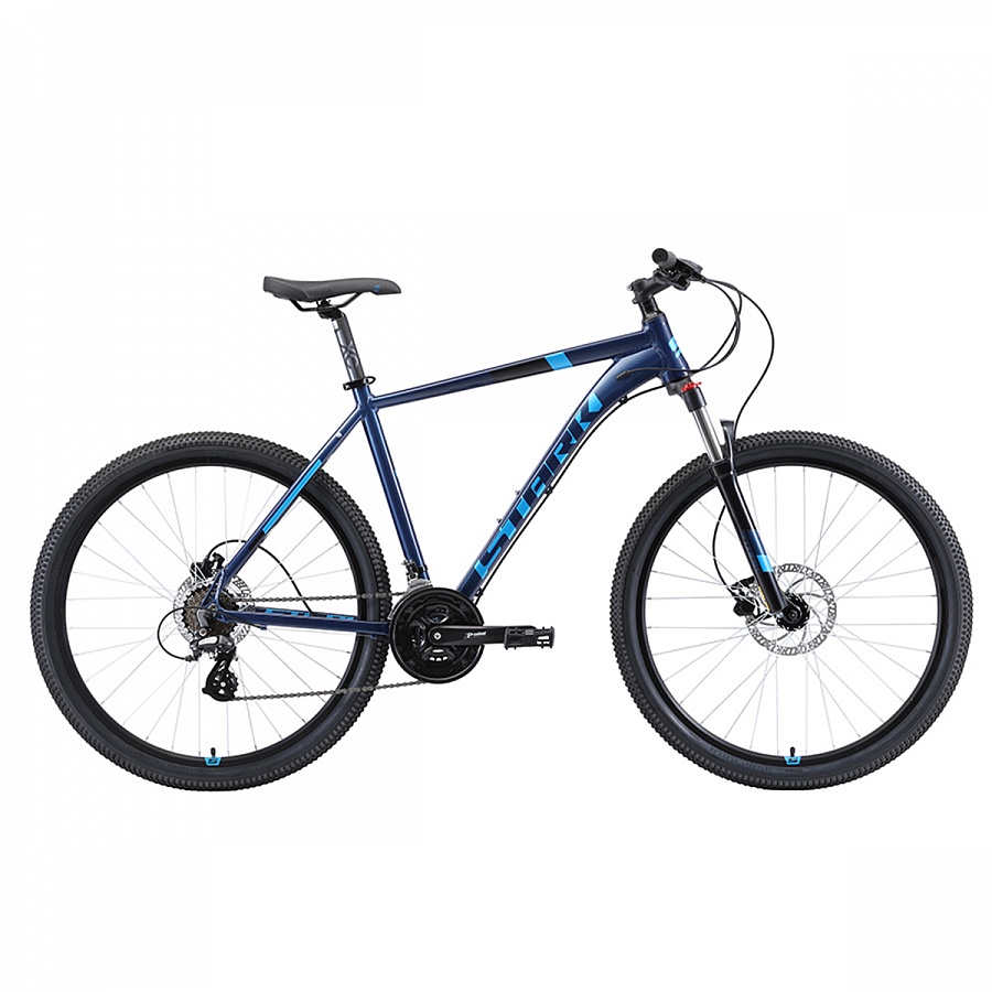 Велосипед Stark'19 Router 27.3 HD голубой/чёрный