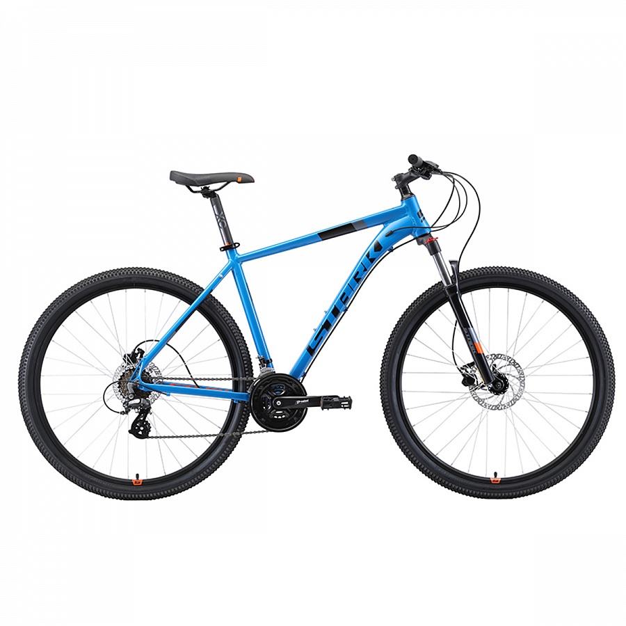 Велосипед Stark'19 Router 29.3 HD голубой/чёрный/оранжевый