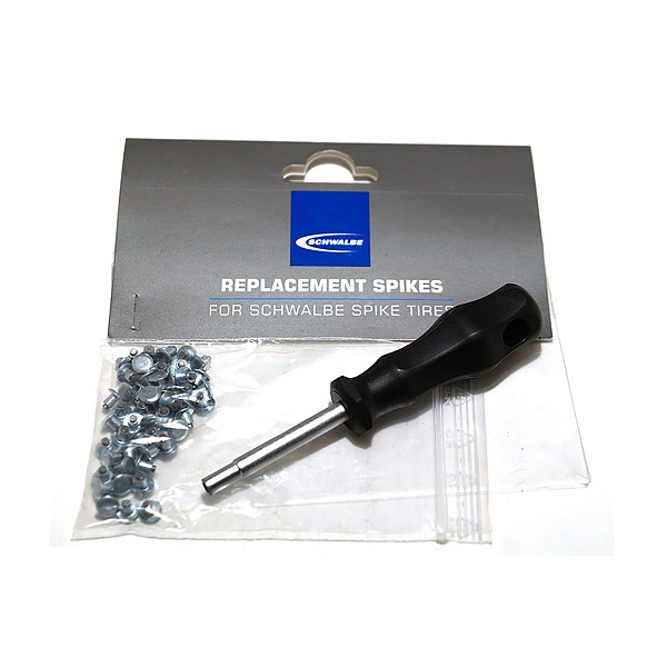 Набор шипов Schwalbe SET Studs+TOOL, сталь,с монтажкой,50штук в комплекте,5512