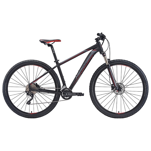 Велосипед Merida Big.Nine 80-D MattBlack/Red/Silver 2020