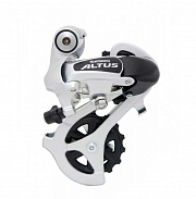 Переключатель задний Shimano Altus под шестигранник серебро ERDM310DS